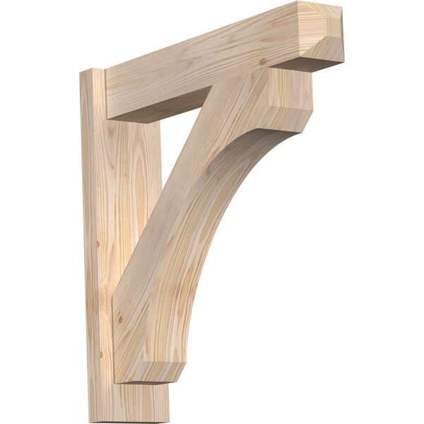 Ekena Millwork Legacy Craftsman Smooth Outlooker, Douglas Fir, 5 1/2"W x 24"D x 24"H OUT06X24X24LEC04SDF - main
